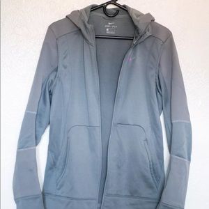 Nike hyperlite winterized zip up hoodie
